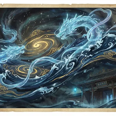 Mystical Water element visualization